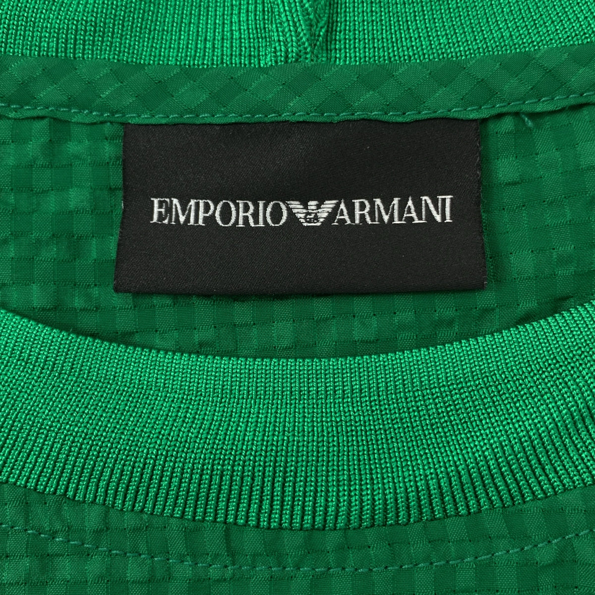 EMPORIO ARMANI | 超大泡泡紗 T 卹 | S 碼 | 男款