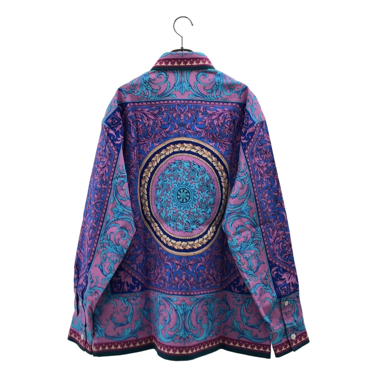 【美品】  VERSACE / ヴェルサーチ | バロック コットン シャツジャケット | L | マルチカラー | メンズ
