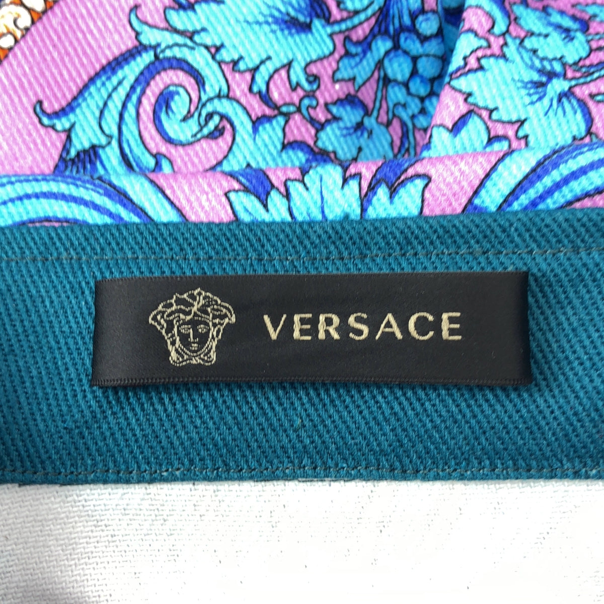 【美品】  VERSACE / ヴェルサーチ | バロック コットン シャツジャケット | L | マルチカラー | メンズ