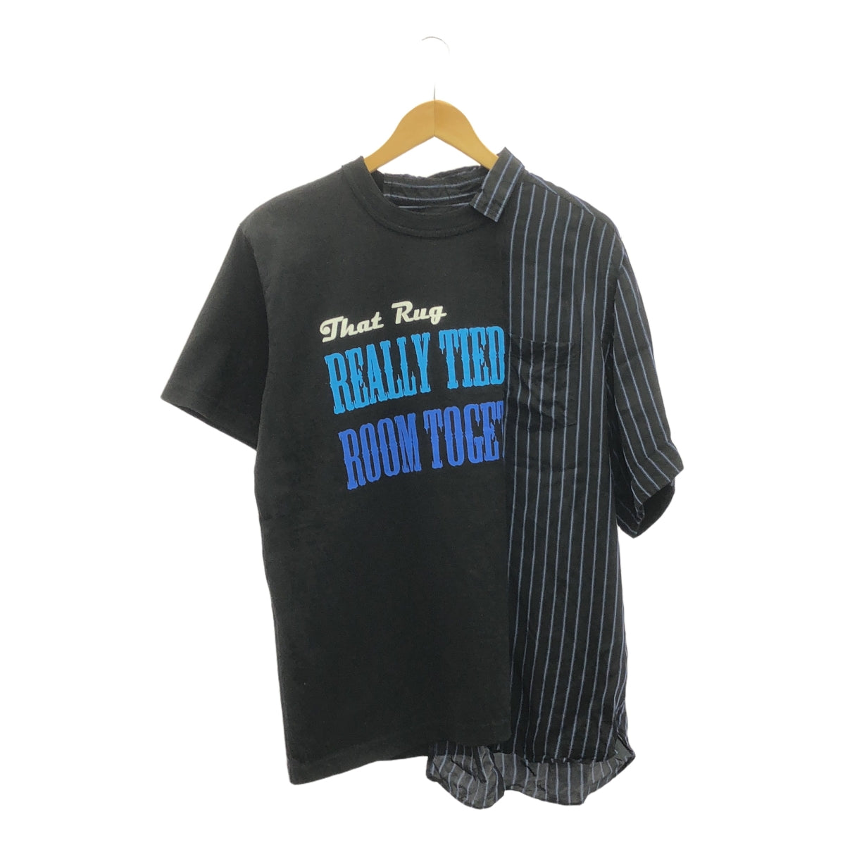 sacai / Sacai | 2020SS | The Big Lebowski Striped Print Shirt | 2 | Black | Men's