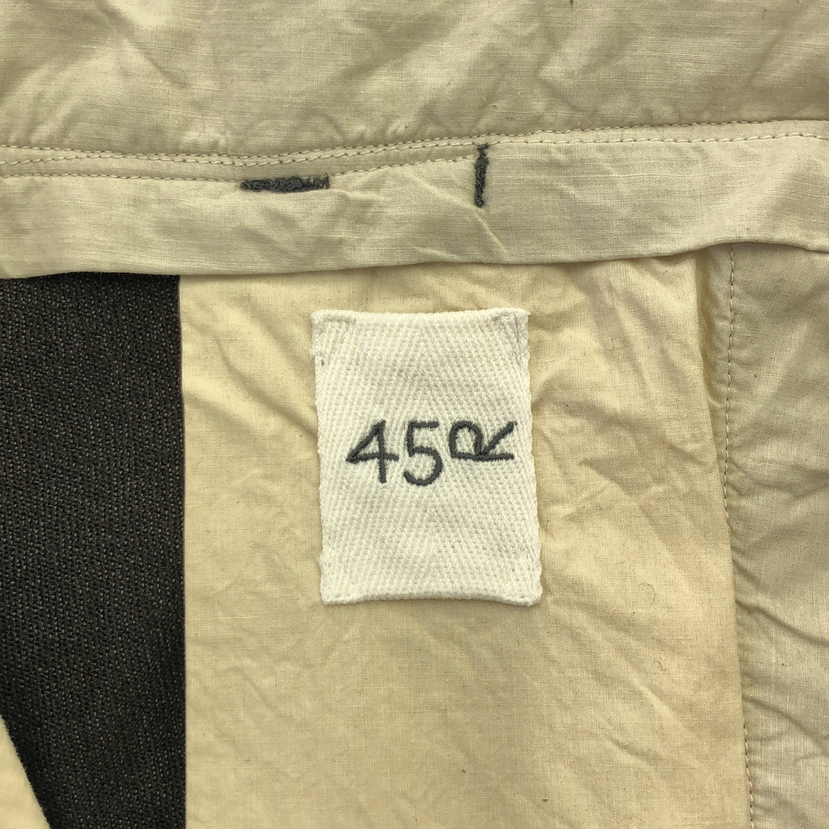 45r / Forty-Five R | Wool Serge Work 3 Tapered Pants | 34 | Grey | Men's