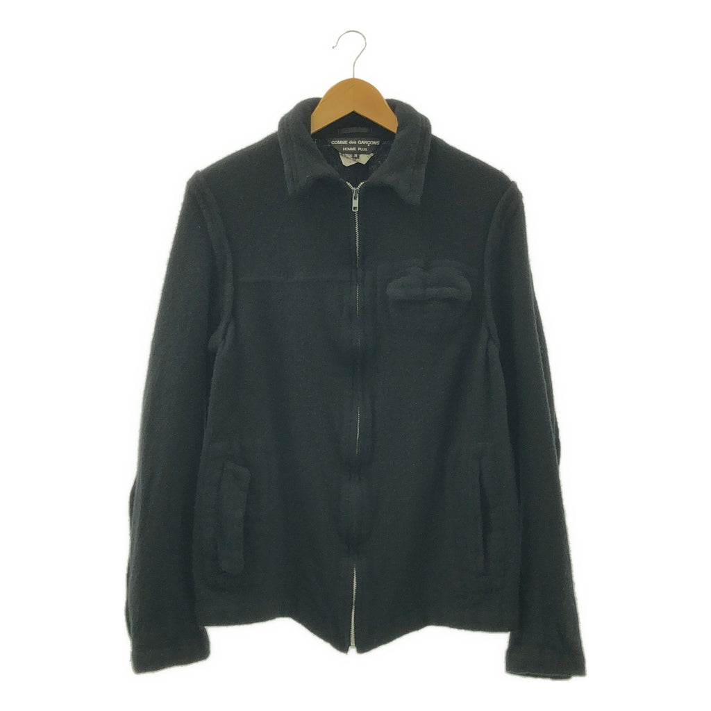 COMME des GARÇONS HOMME PLUS |西元 1998 年 |毛氈羊毛內外拉鍊外套| SHOPBOP尺寸 M |男士