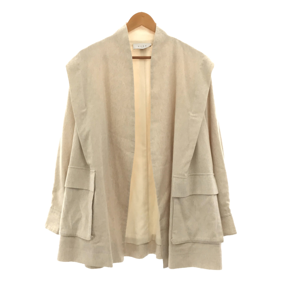 ETRE TOKYO | Shoulder tuck jacket | M | Beige | Women's