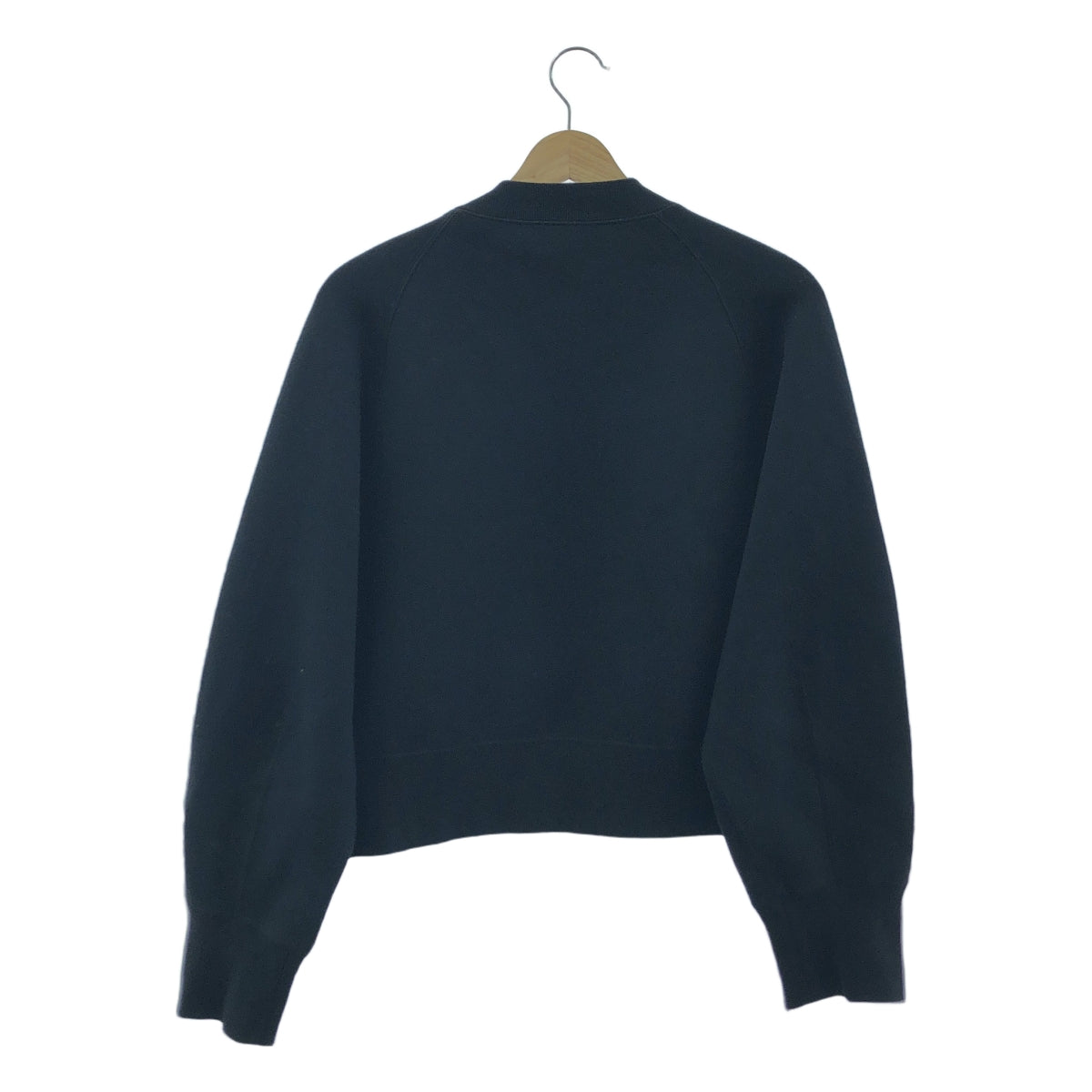 sacai / 사카이 | 2023AW | S Sponge Pullover 지퍼 디자인 스폰지 스웨트 | 3 | 블랙 | 여성