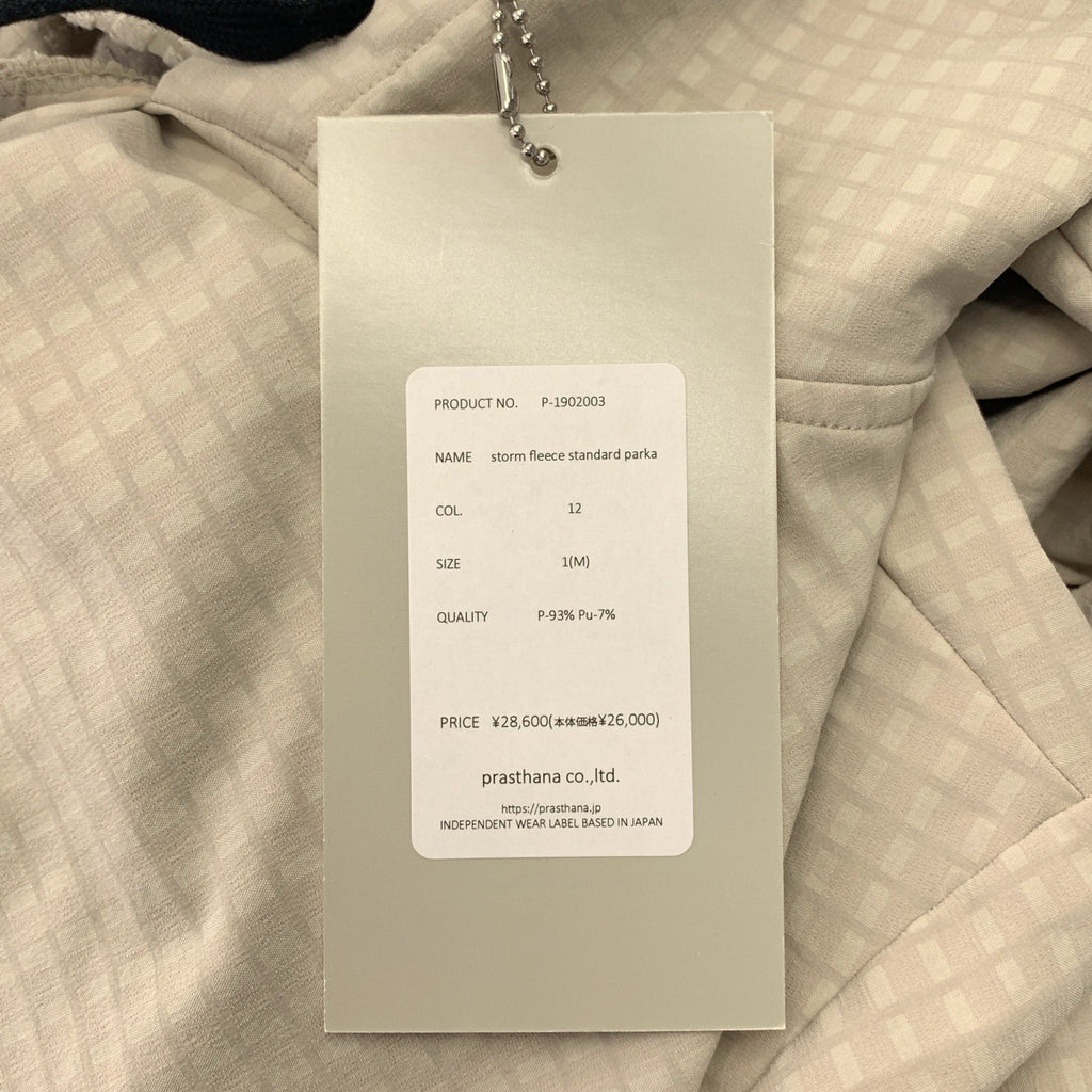 prasthana / プラスターナ | storm fleece standard parka ストームフリース プルオーバーパーカー | 1（M） | メンズ