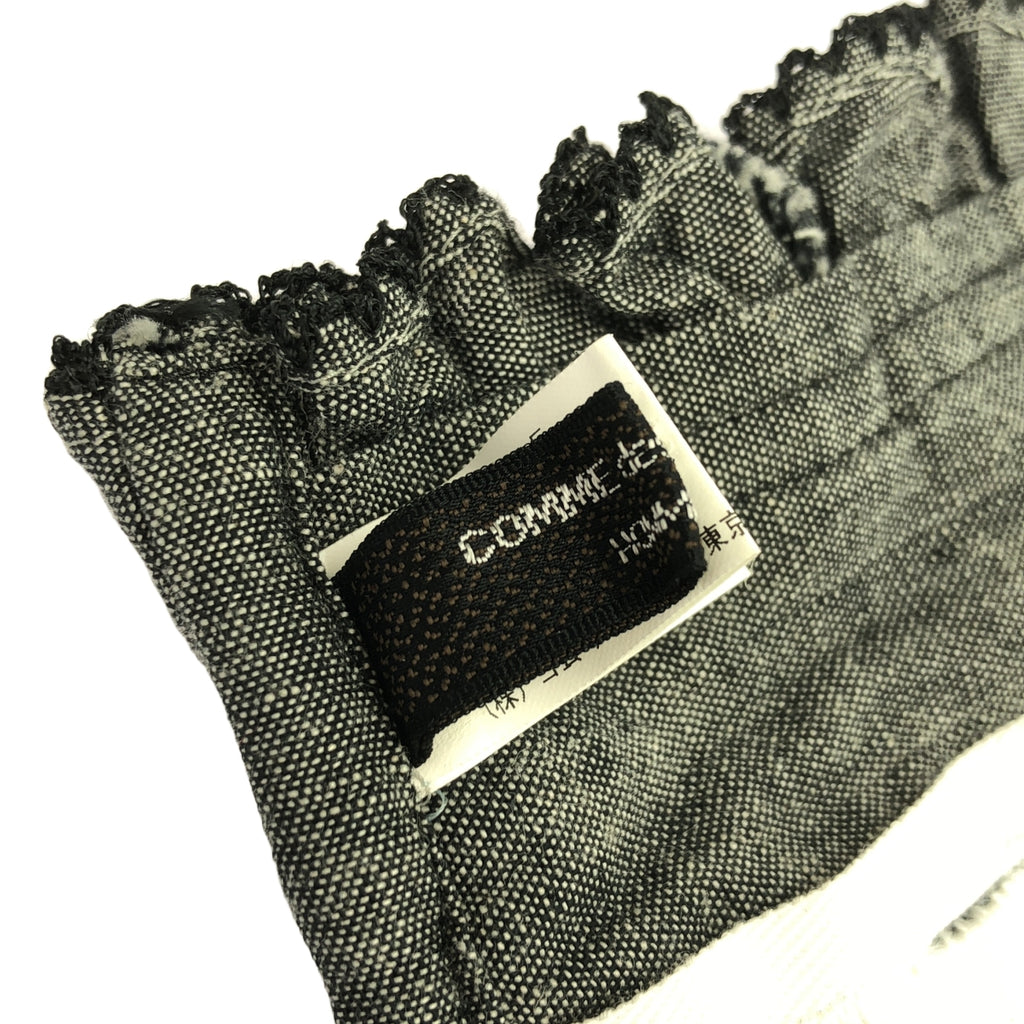【美品】  COMME des GARCONS HOMME PLUS / コムデギャルソンオムプリュス | シャツ着脱用 フリル | グレー | メンズ