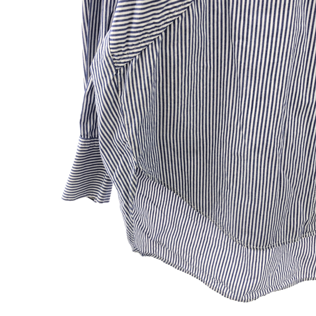 MACHATT / Machat | Striped stand-up collar overshirt |