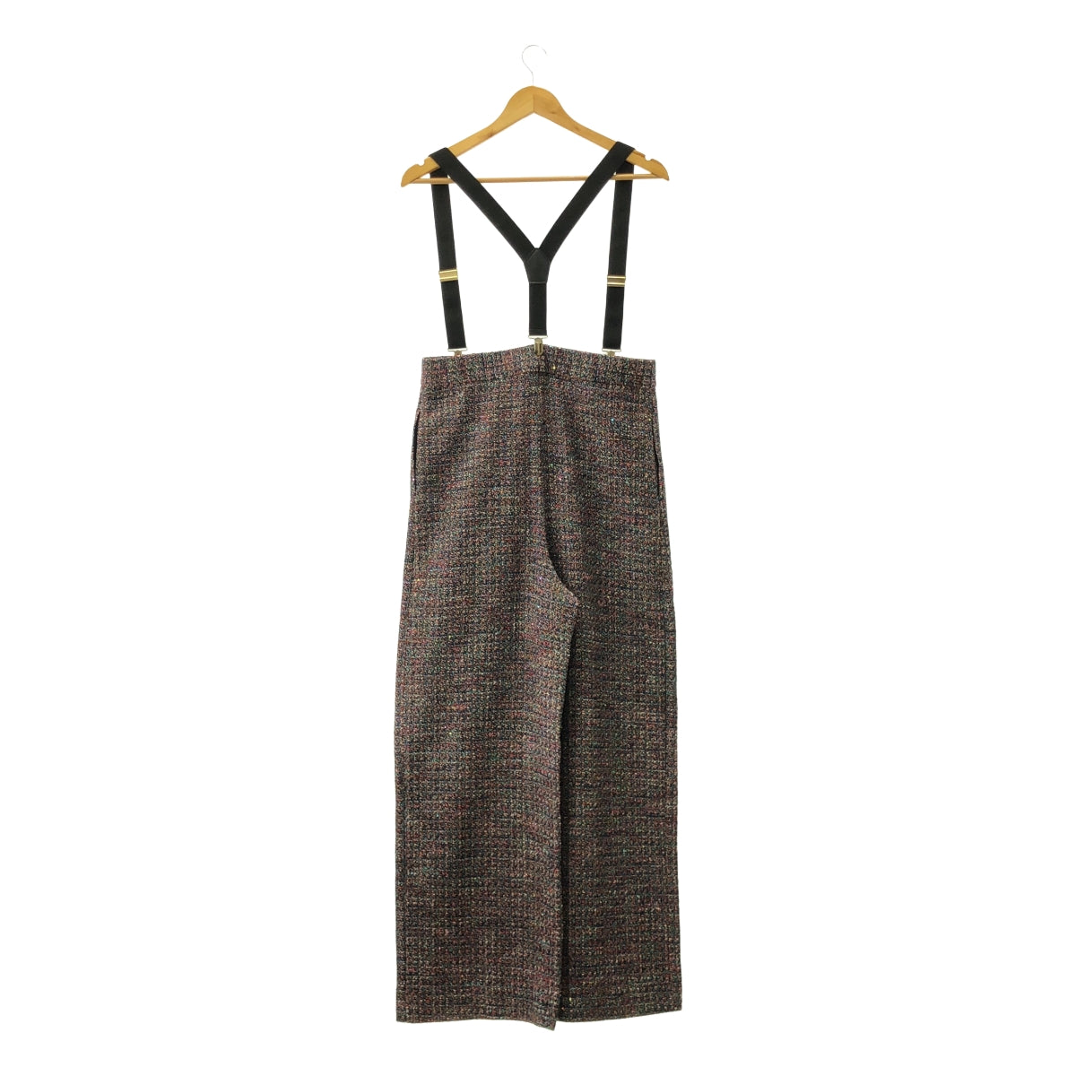 Curensology | GIOLICA / 彩色斜紋軟呢吊帶褲 | F碼 | 多色 | 女款