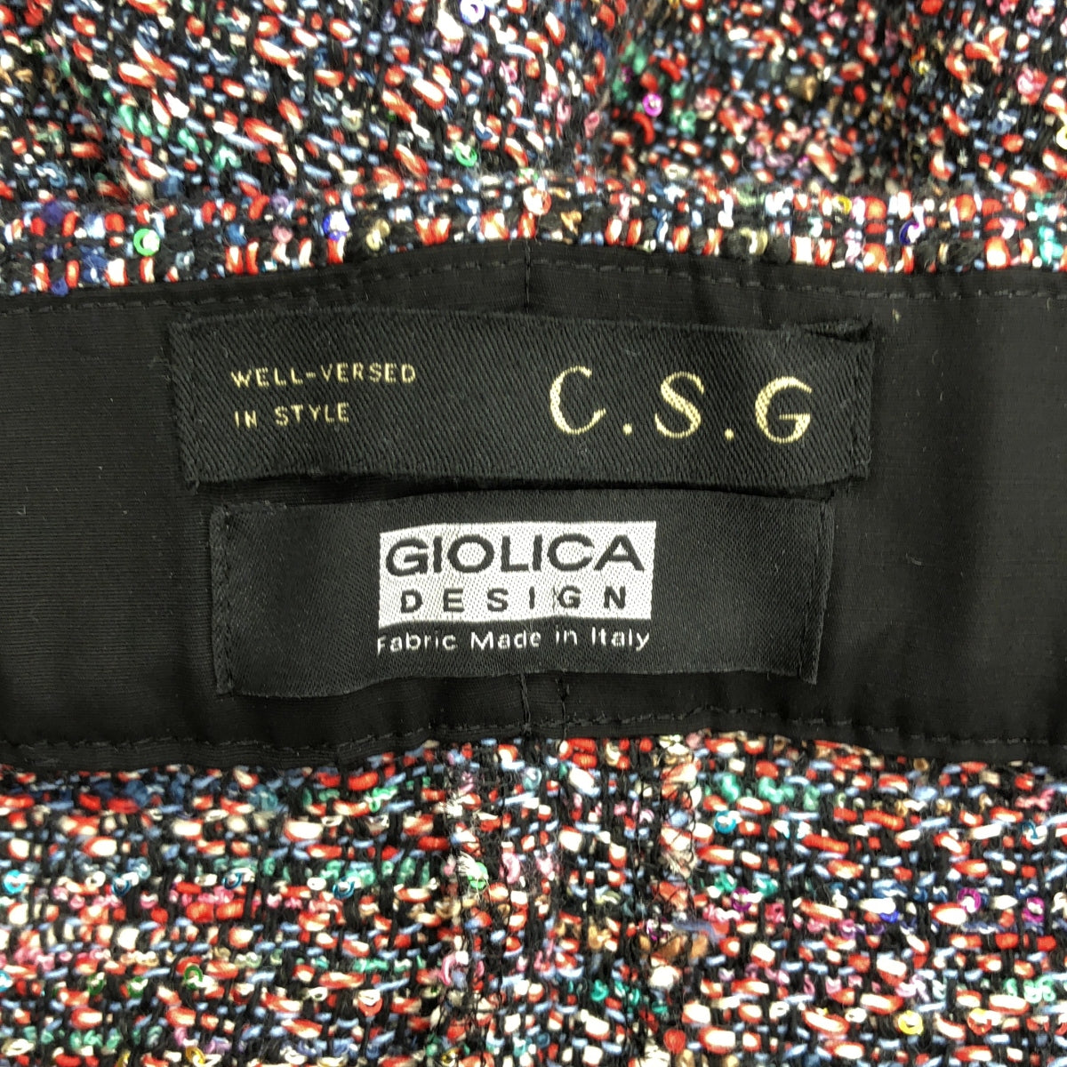 Curensology | GIOLICA / 彩色斜紋軟呢吊帶褲 | F碼 | 多色 | 女款