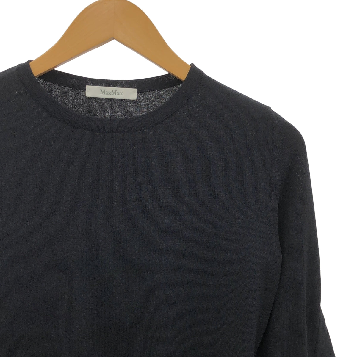 Max Mara / マックスマーラ | レーヨン フリルスリーブ カットソー | S |