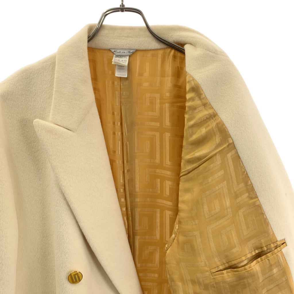 Gianni Versace / ジャンニヴェルサーチ | 1990s | ウール カシゴラ混 ダブル チェスターコート | 54 | メンズ