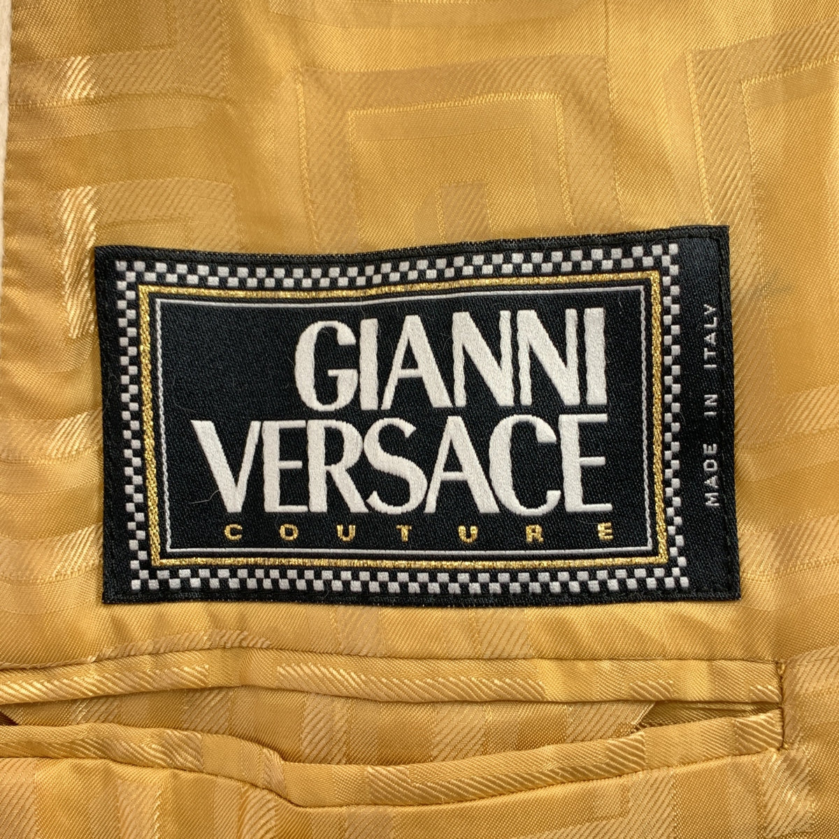 Gianni Versace / ジャンニヴェルサーチ | 1990s | ウール カシゴラ混 ダブル チェスターコート | 54 | メンズ