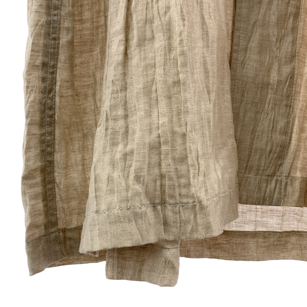 tricot COMME des GARÇONS | 2021 春夏 | 亞麻與尼龍圓領襯衫裙 | M 碼 | 女款