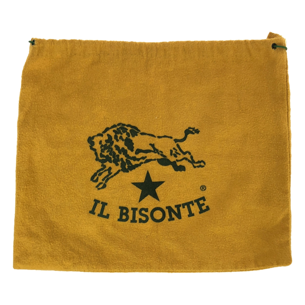 IL BISONTE | All-leather embossed logo notebook cover / unisex |