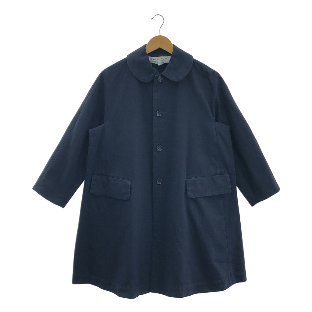 COMME des GARCONS COMME des GARCONS / コムコム | 2013SS | コットン ラウンドカラー ステンカラーコート | XS | レディース