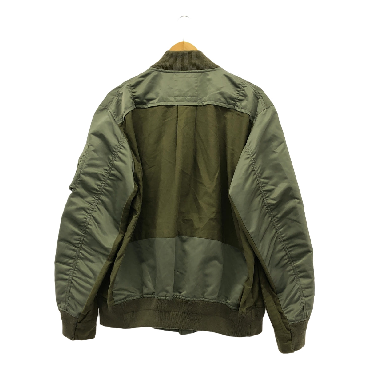 sacai / サカイ | 2020SS | Nylon Twill Cotton Blouson MA-1 ナイロンツイル コットン ブルゾン | 3 | メンズ