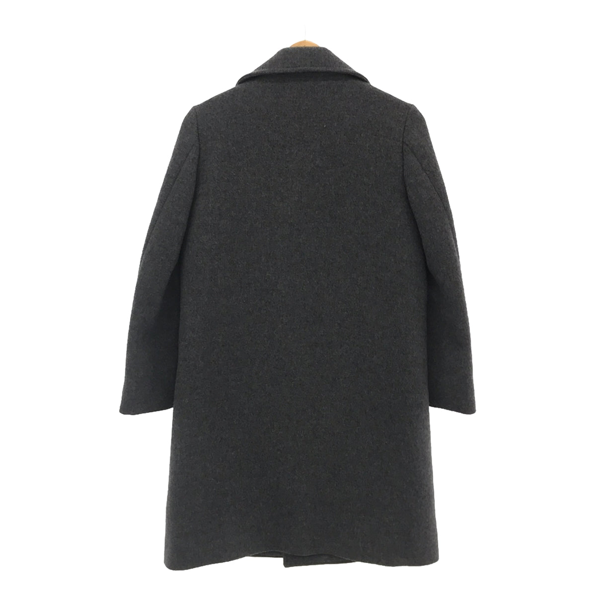 45r / Forty-Five R | Wool Melton Double Coat | 2 | Grey | Women's