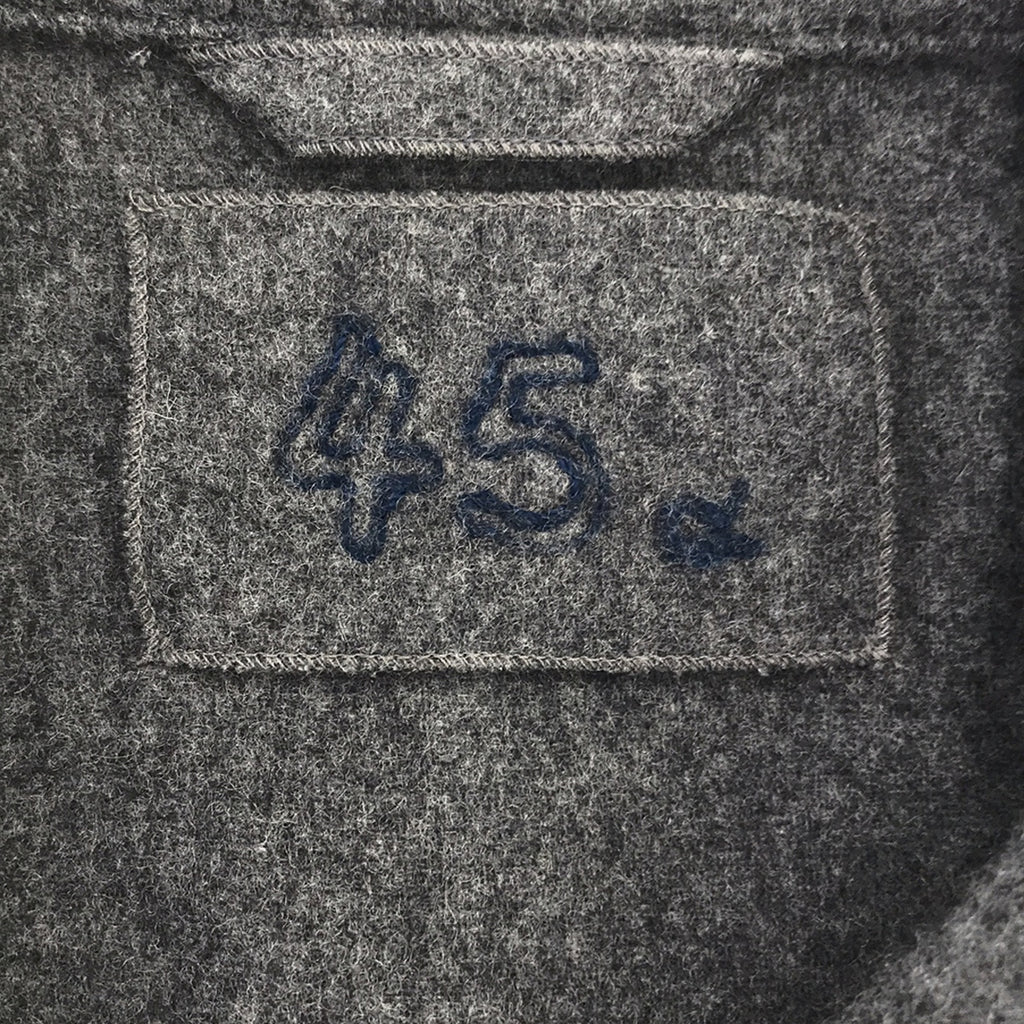 45r / 포티파이브얼 | 울 멜튼 더블 코트 | 2 | 회색 | 여성