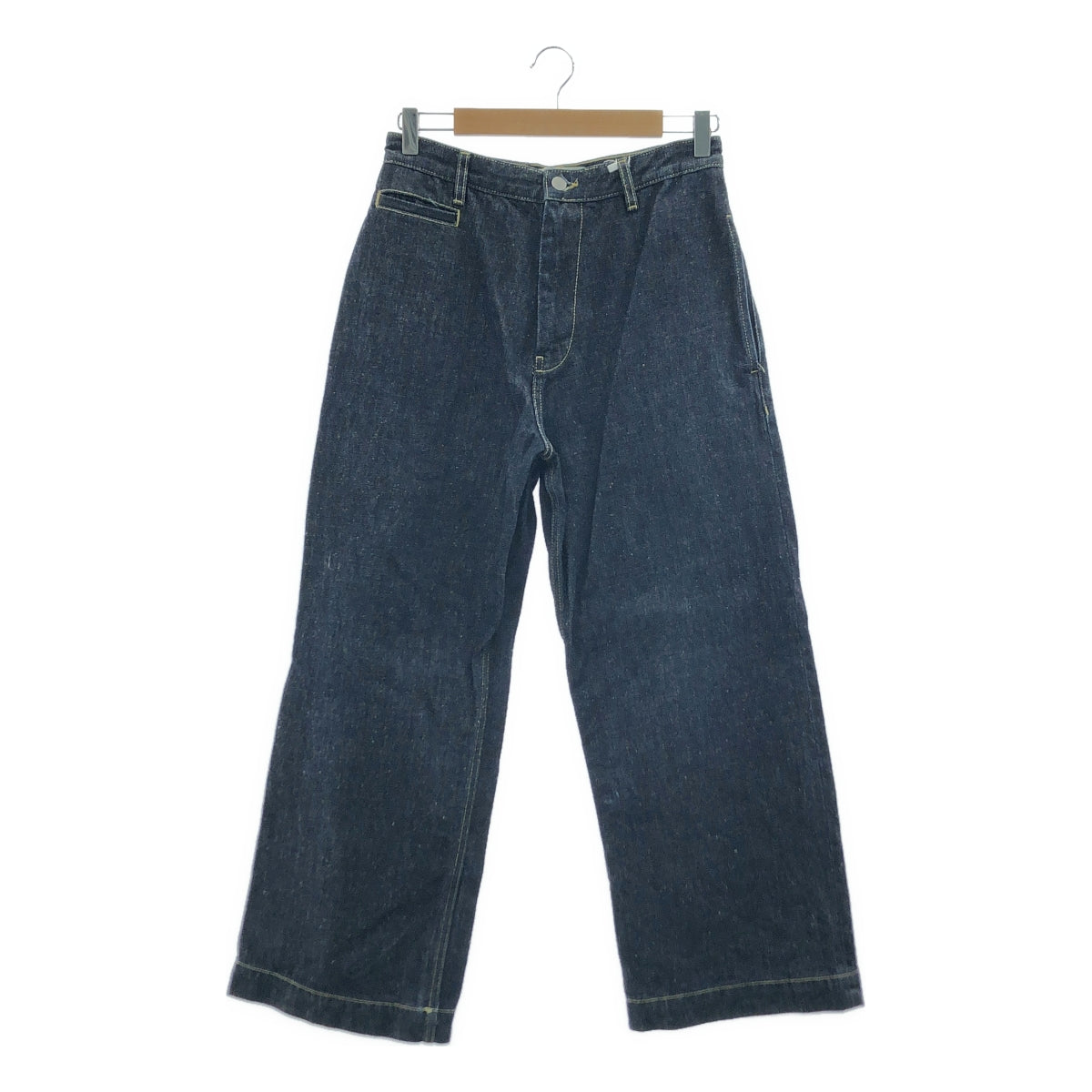 尼可森工作室| PYAD 鑲邊牛仔布 | S |靛藍|男士