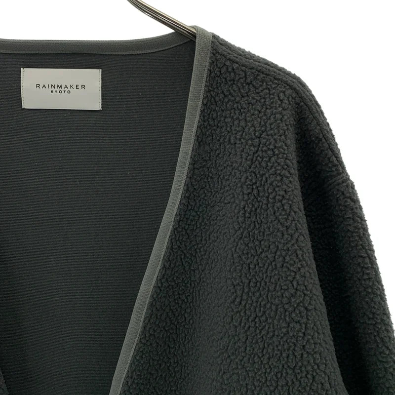 RAINMAKER / レインメーカー | FLEECE NO COLLAR JACET フリース ノーカラー ジャケット | 5 | メンズ