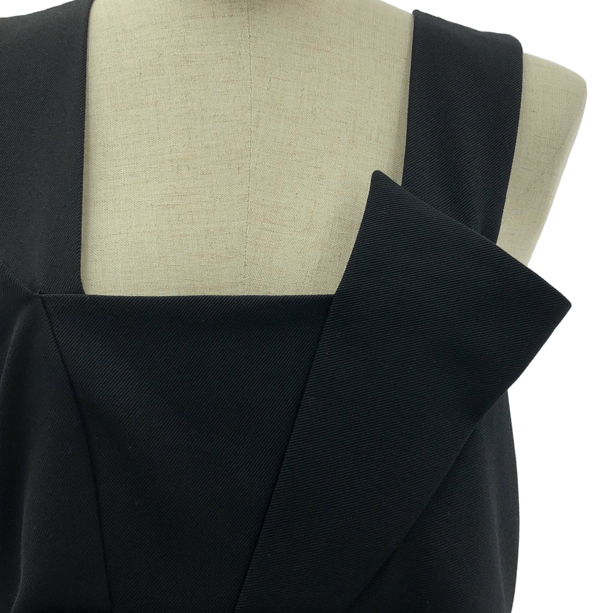 ENFOLD / エンフォルド | LAYERED JUMPER SKIRT レイヤード ジャンプスカート | 36 | ブラック | レディース