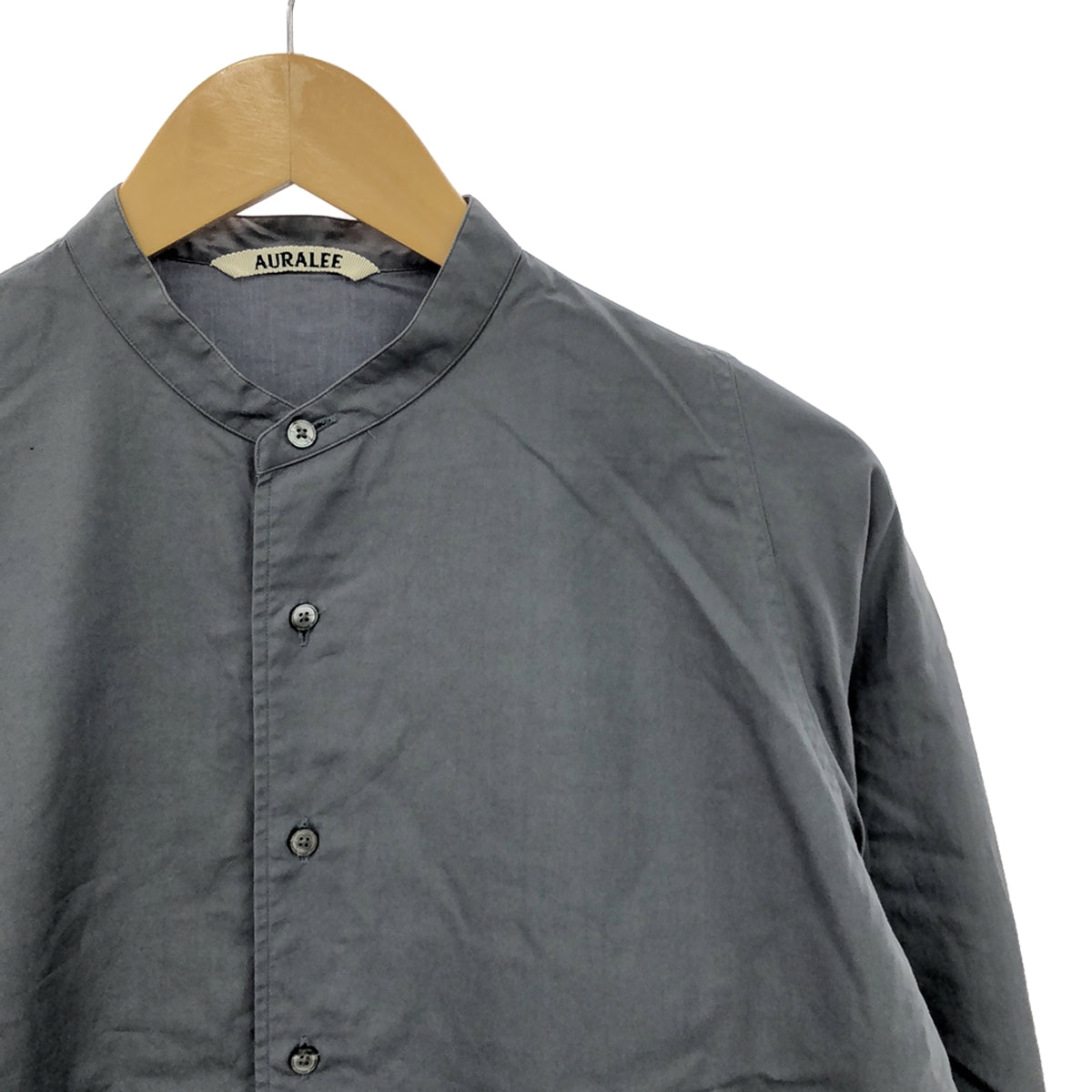 AURALEE / オーラリー | 2022SS | WASHED FINX TWILL SHIRTS ウォッシュド フィンクス ツイル シ – KLD