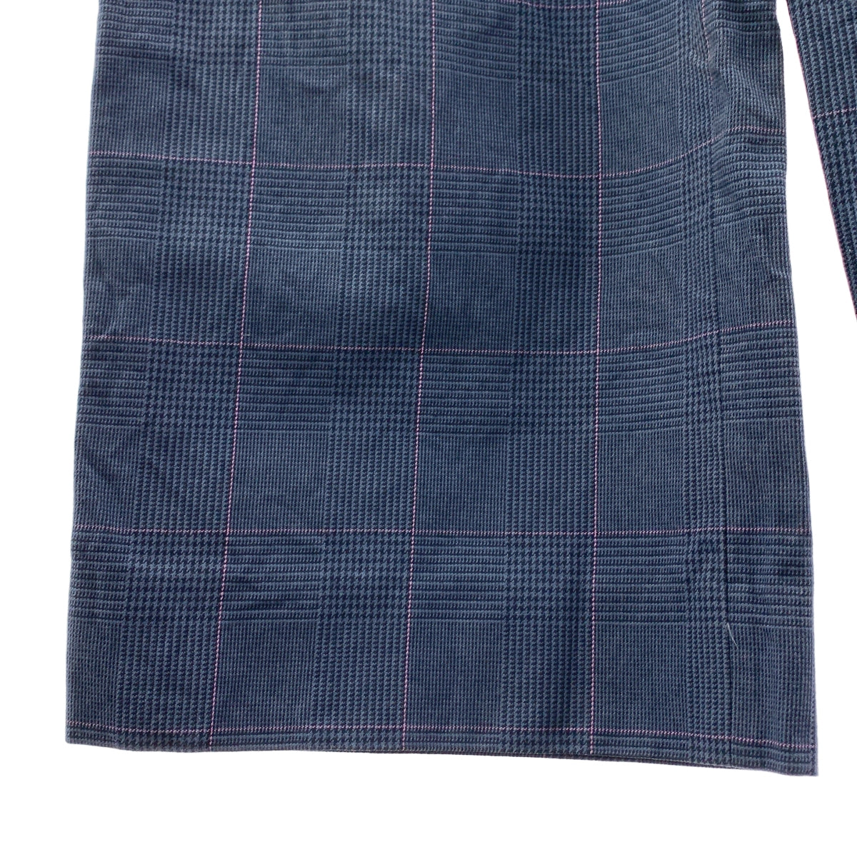 sacai / 사카이 | 벨티드 체크 와이드 팬츠 | 2 | 남성