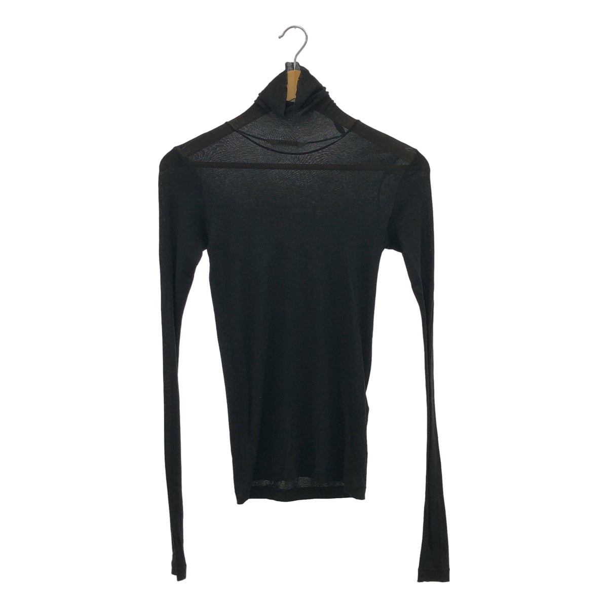 AURALEE / オーラリー | 2023AW | HIGH GAUGE SHEER RIB TURTLE / タートルネック カットソー | 1 |