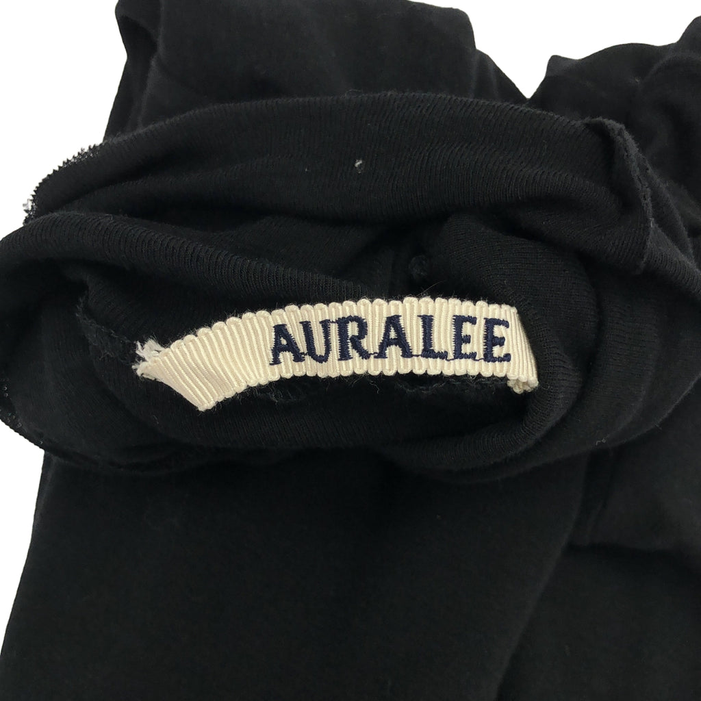 AURALEE / オーラリー | 2023AW | HIGH GAUGE SHEER RIB TURTLE / タートルネック カットソー | 1 |