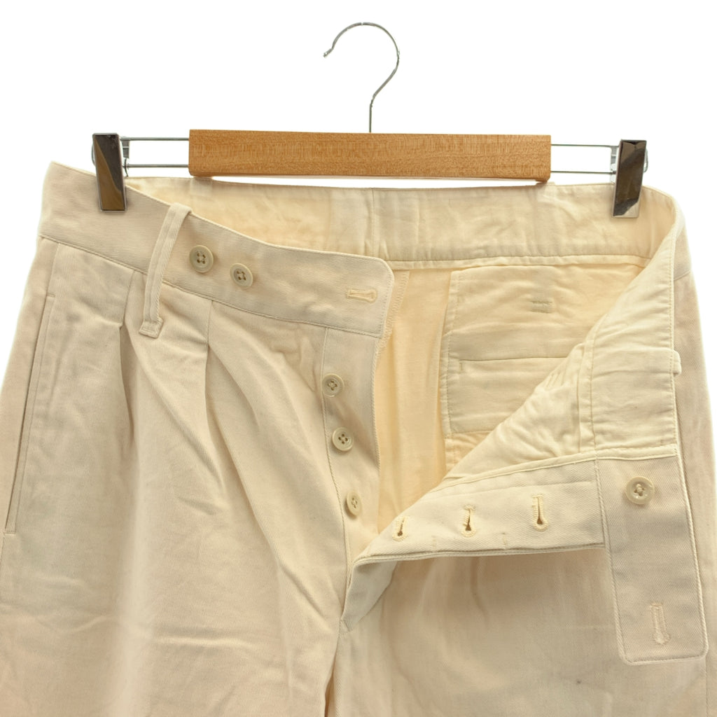 scye basics | 腮紅長褲 | 36碼 | 象牙白 | 男士