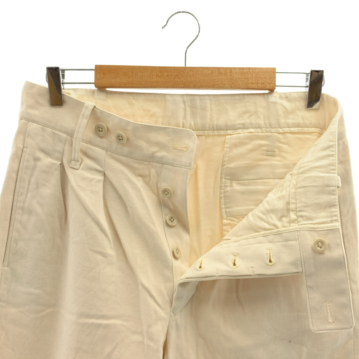 scye basics | 腮紅長褲 | 36碼 | 象牙白 | 男士