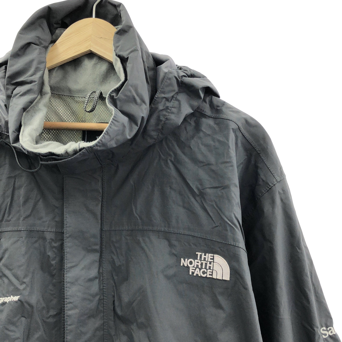 THE NORTH FACE / ザノースフェイス | SanDisk 企業ロゴ刺しゅう HYVENT ナイロン マウンテンパーカー | L |