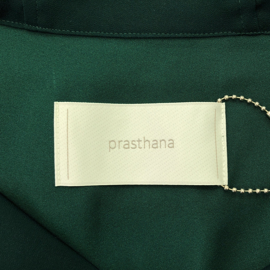[新] prasthana / Prasthana |連帽 BDU 襯衫 | S |綠色 |男士