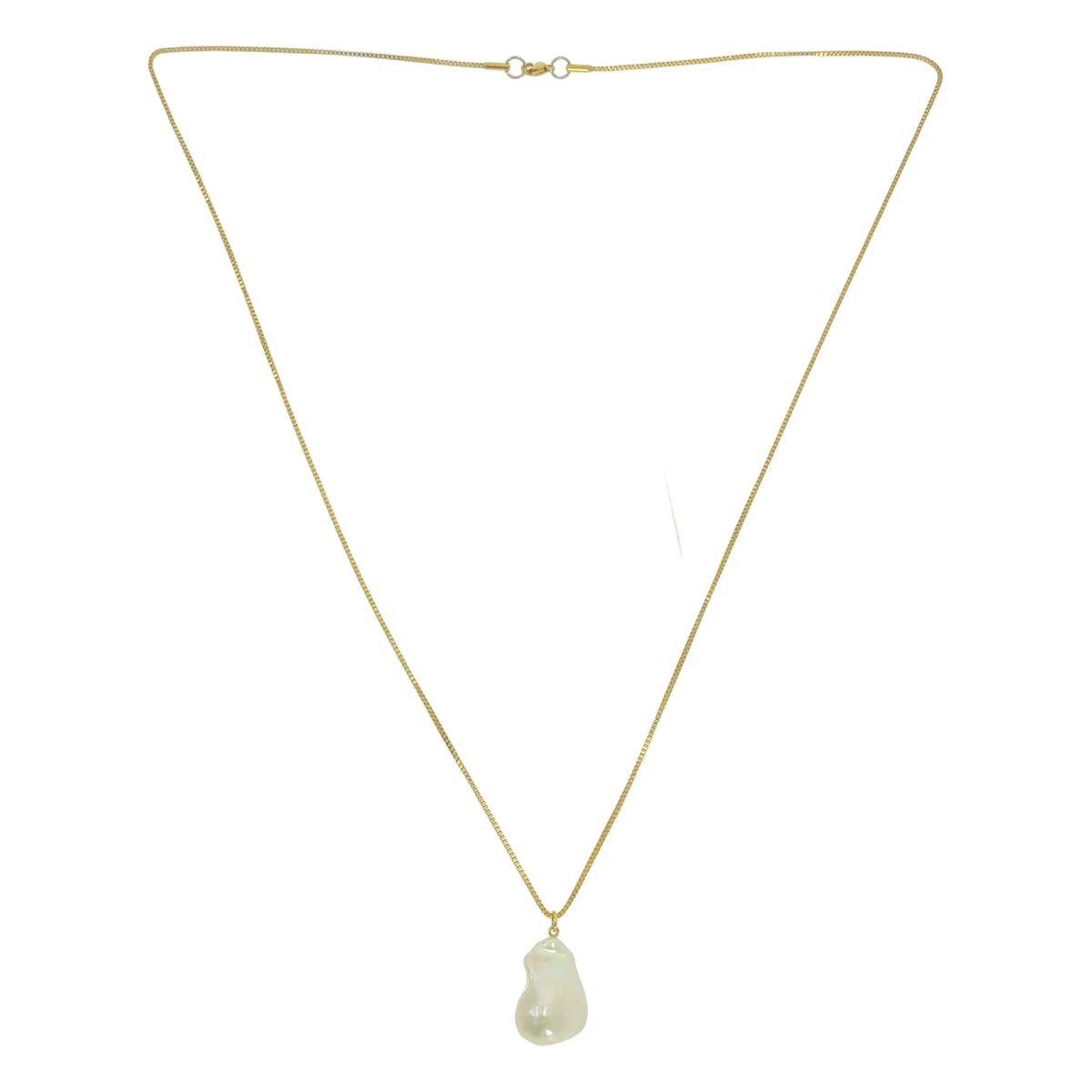LARICA / ラリカ | Baroque Pearl Necklace チェーン バロックパール ネックレス |