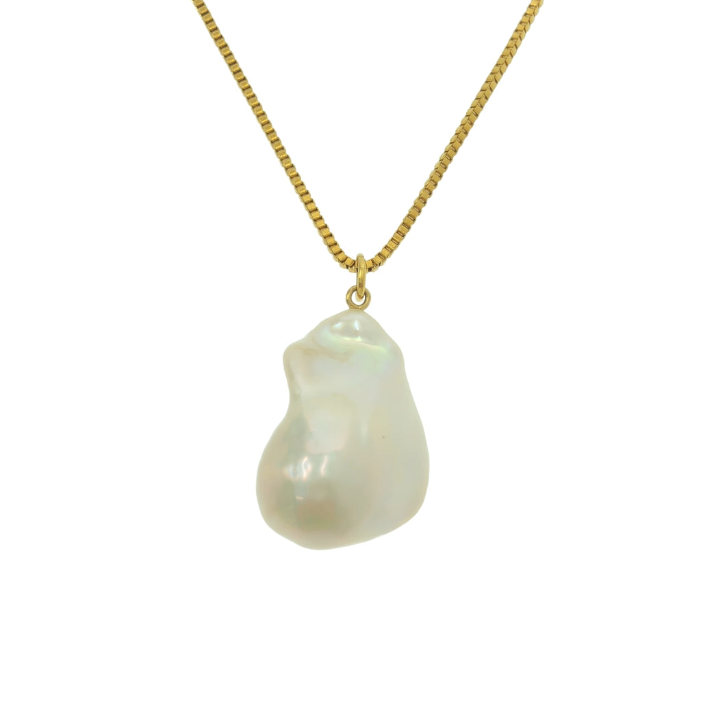 LARICA / ラリカ | Baroque Pearl Necklace チェーン バロックパール ネックレス |