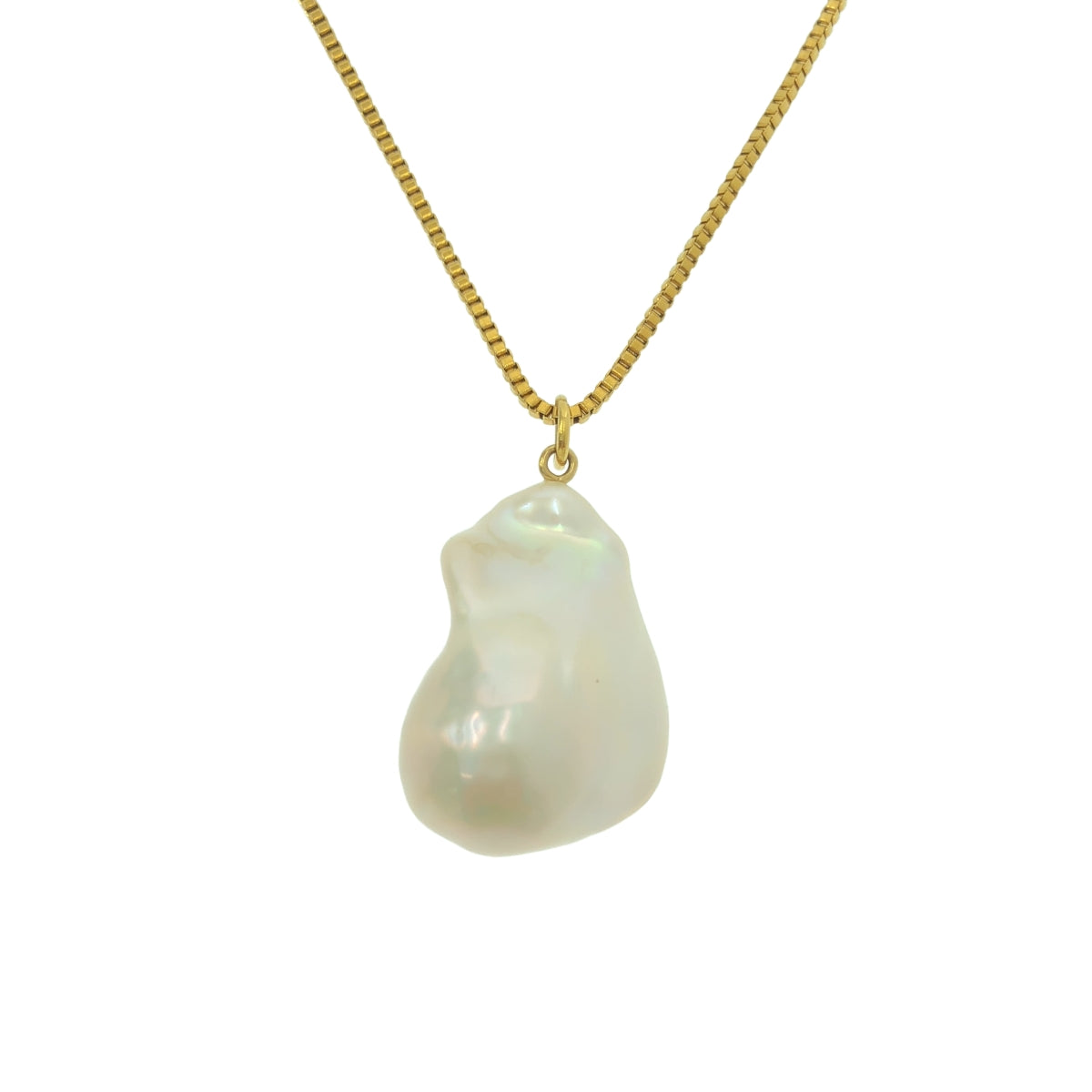 LARICA | 巴洛克珍珠項鍊 | 金色/白色 | 女士