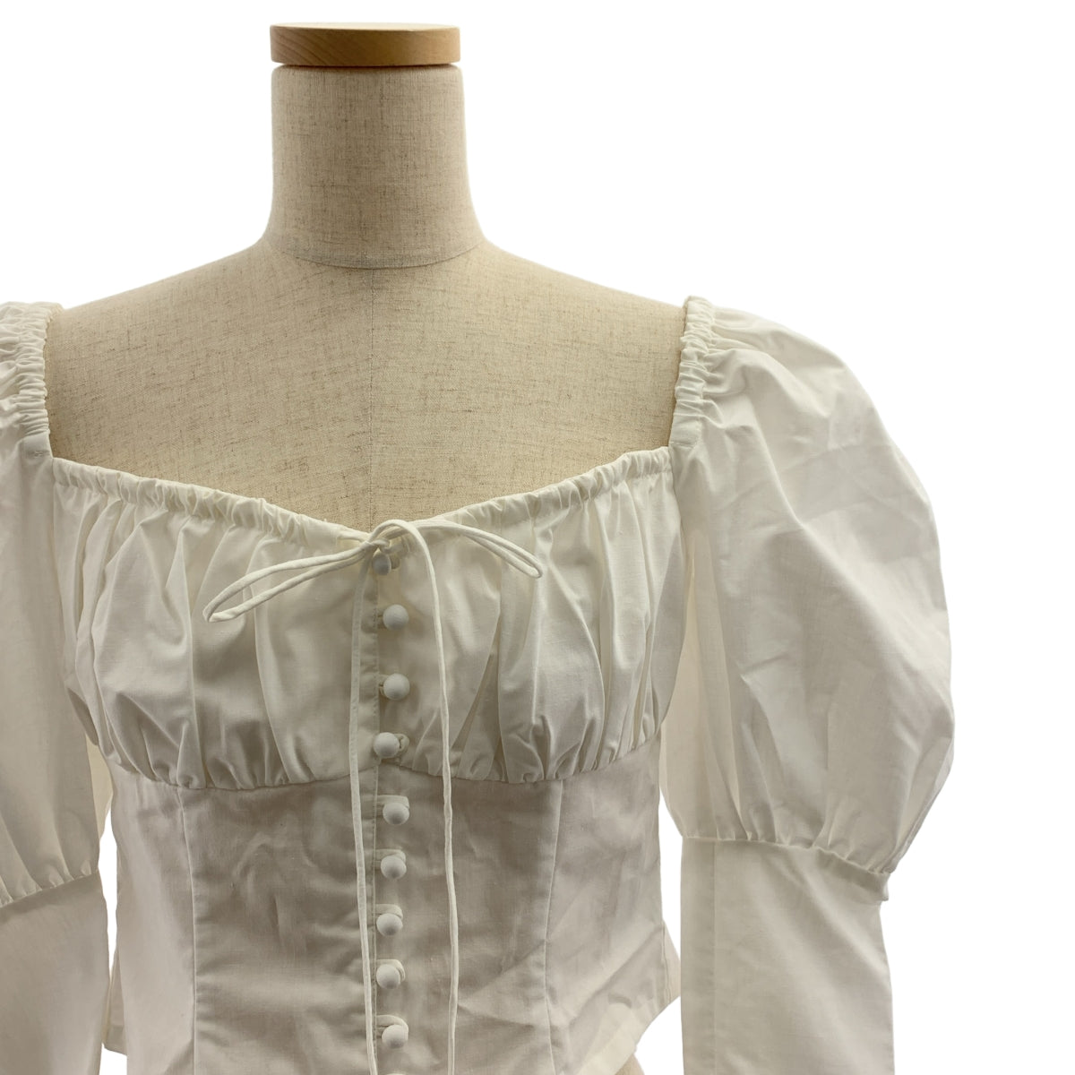 malion vintage パフスリーブブラウス 美品】 MALION vintage / マリオンヴィンテージ | puff sleeve blouse