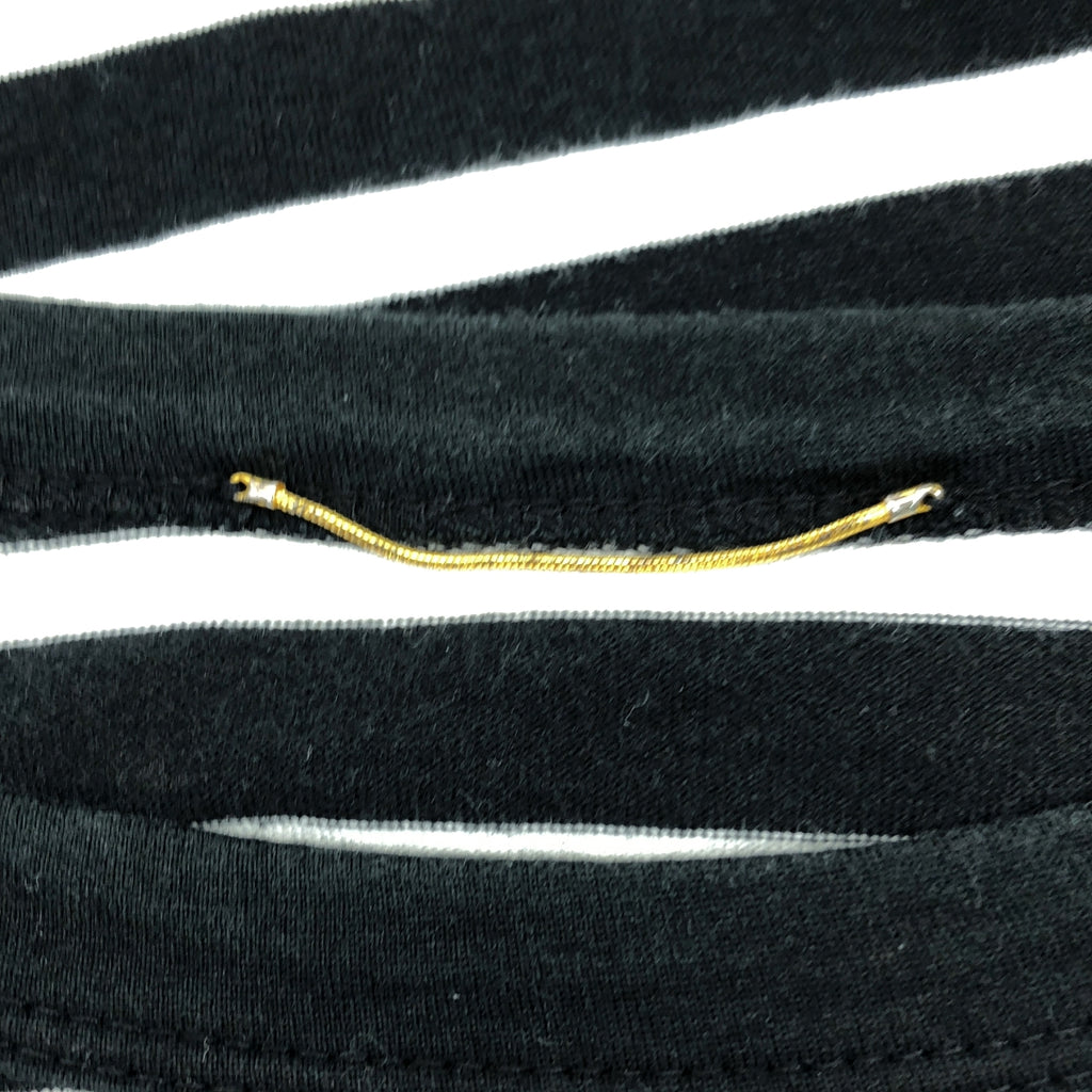 Deuxieme Classe | 2021SS | Coco Stripe T No5 / Border Cut and Sew | F | 白/黑 | 女款