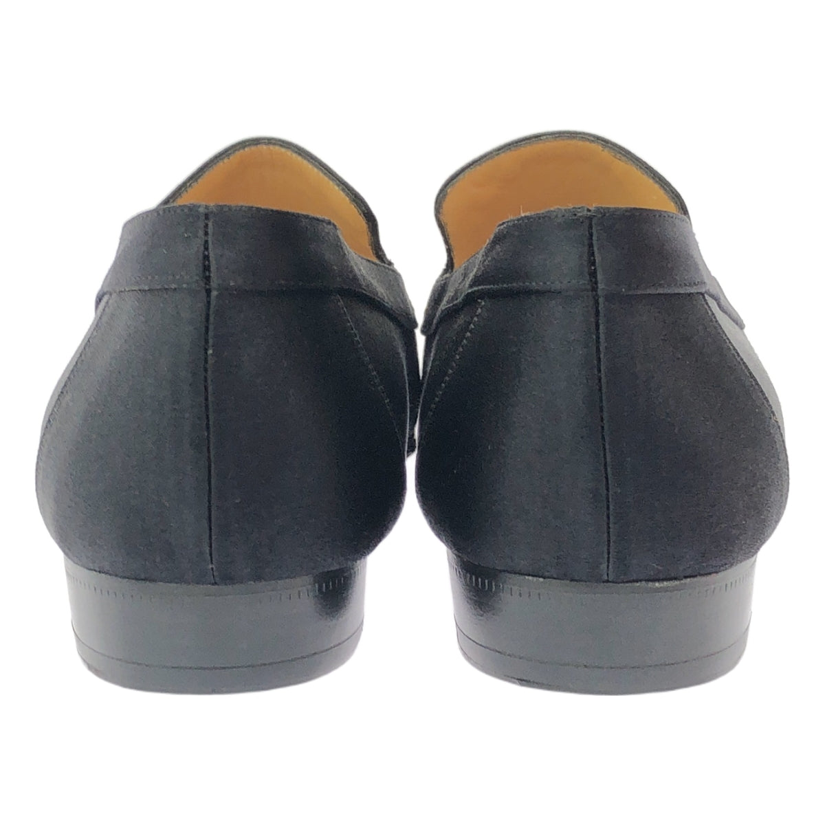 [新品] 愛馬仕 |刺繡標誌平底鞋 | 36 1/2 |黑色 |女性的