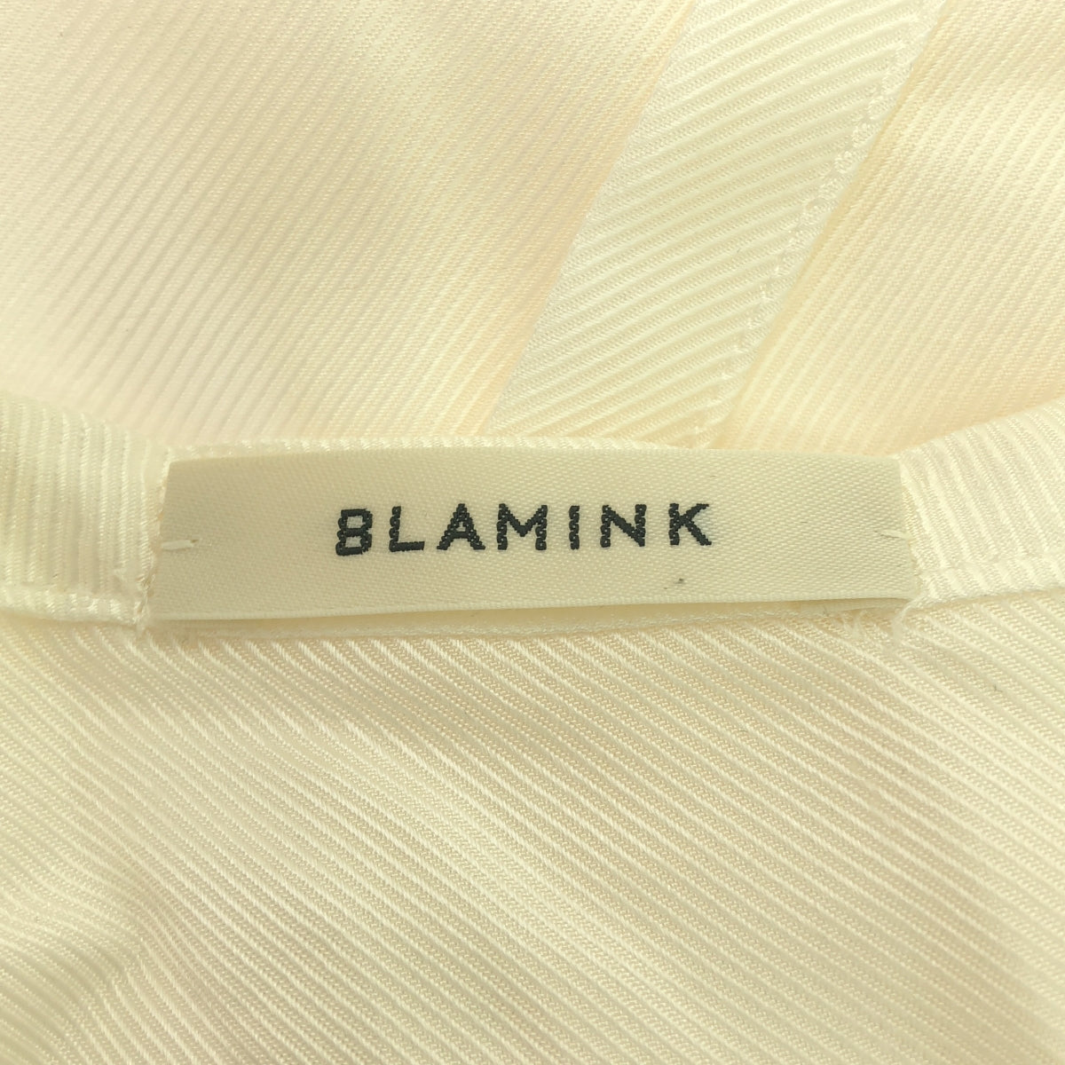BLAMINK / ブラミンク | シルク インティメイト ブラウス | ホワイト | レディース