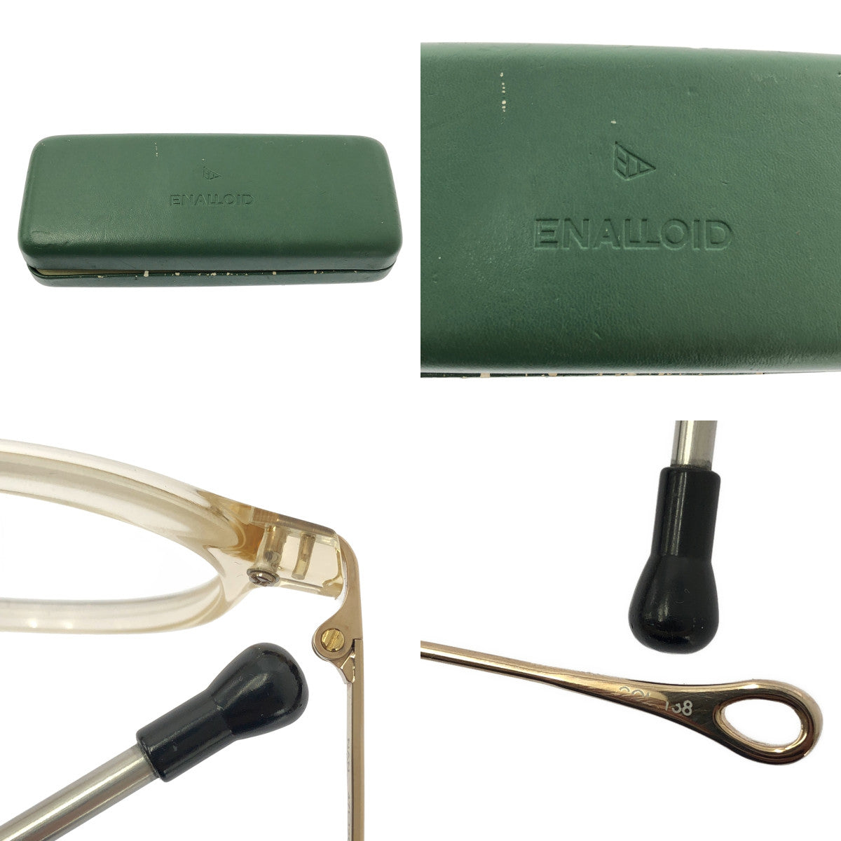 ENALLOID | 透明鏡框眼鏡 | 47□20-142 | 透明