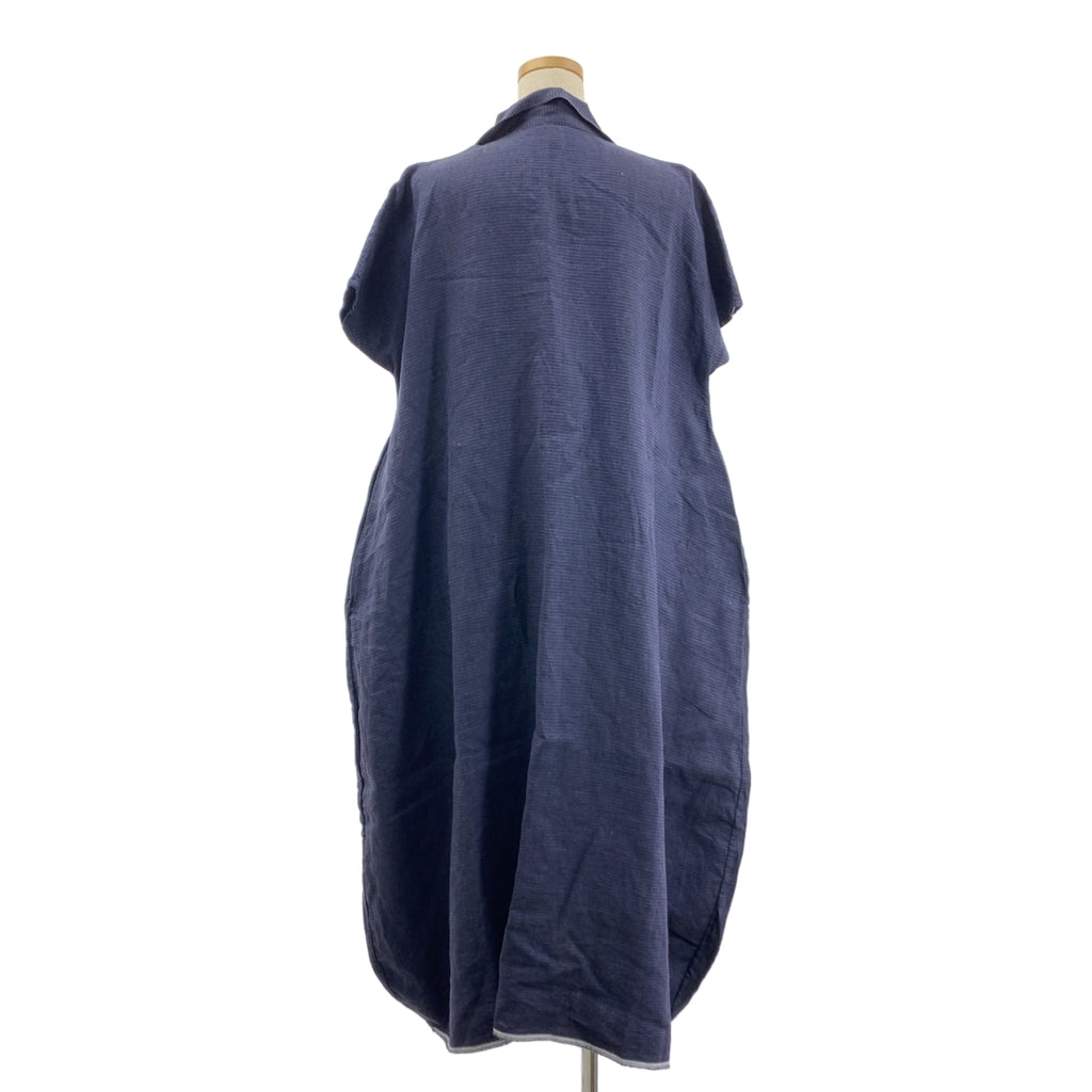 DANIELA GREGIS | 亞麻超大高領洋裝 | F碼 | 女款