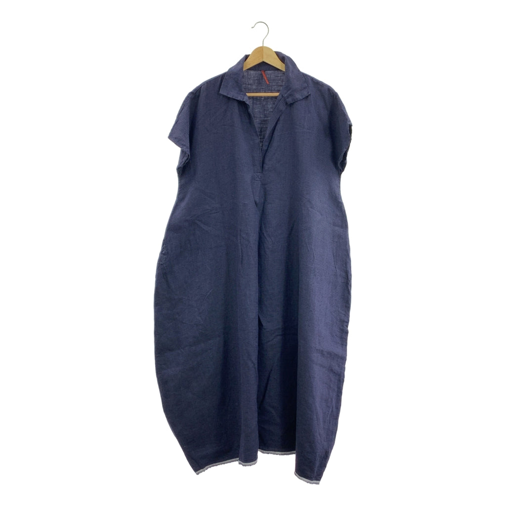 DANIELA GREGIS | 亞麻超大高領洋裝 | F碼 | 女款