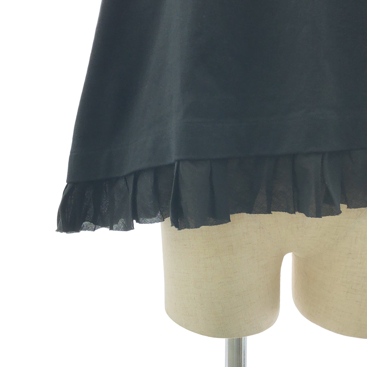 tricot COMME des GARÇONS | 2021 春夏 | 荷葉邊褶皺圓領 T 卹 | M 碼 | 女款