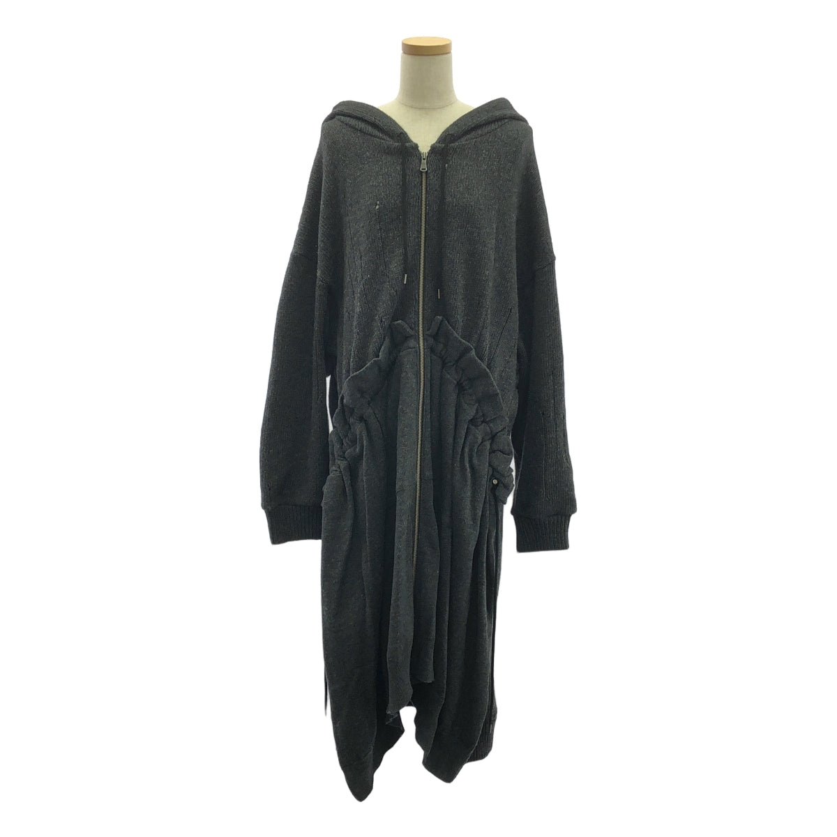 LIMI feu / 리미후 | W바늘 빼기 천축 F드로스트 원피스 | F | 회색 | 여성