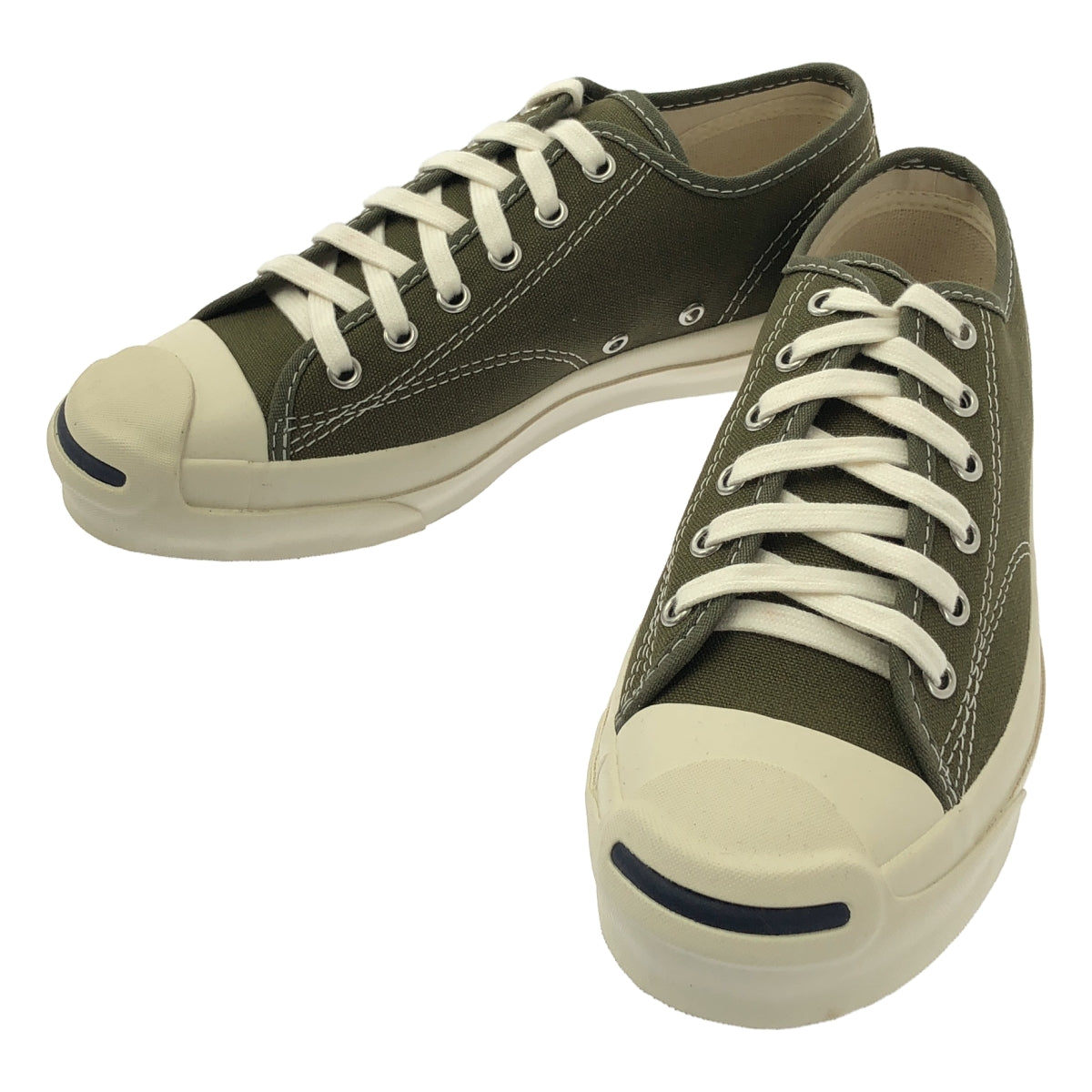 【美品】  CONVERSE / コンバース | JACK PURCELL 1CL749 ローカットスニーカー | 24.5 | カーキ | メンズ
