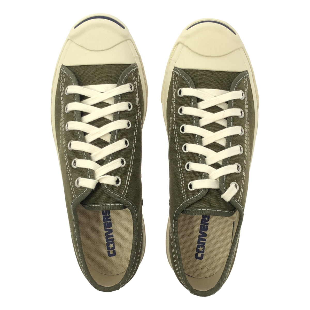 【美品】  CONVERSE / コンバース | JACK PURCELL 1CL749 ローカットスニーカー | 24.5 | カーキ | メンズ