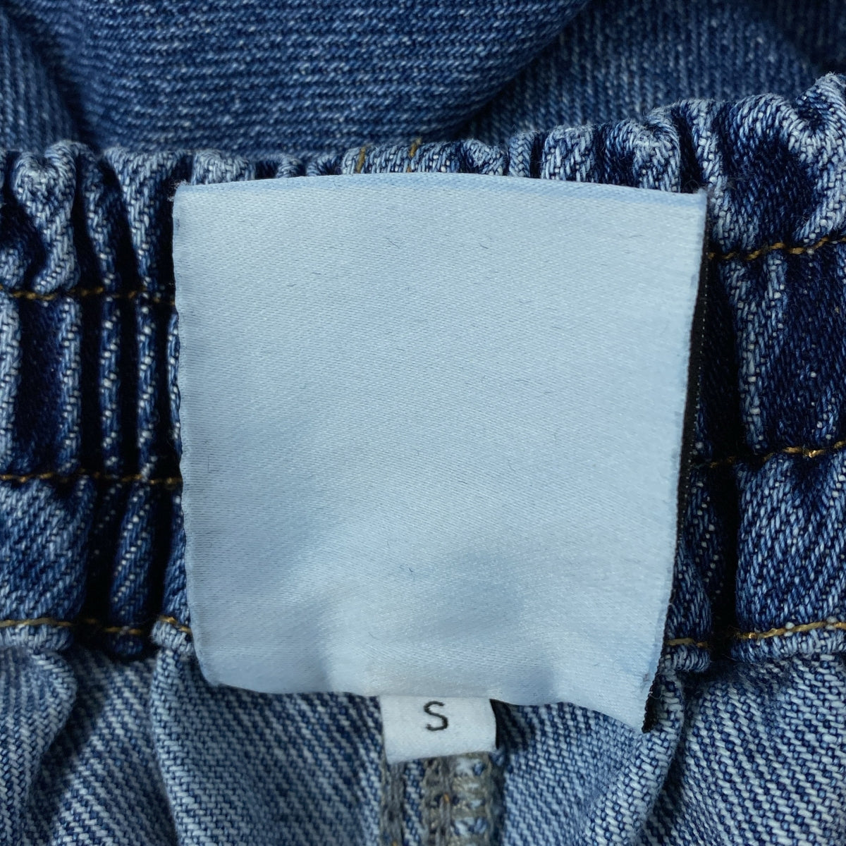 HED MAYNER | 2023AW | x Desigual。新款加拿大燕尾服褲抽繩牛仔寬褲 | S碼 | 靛藍 | 男士