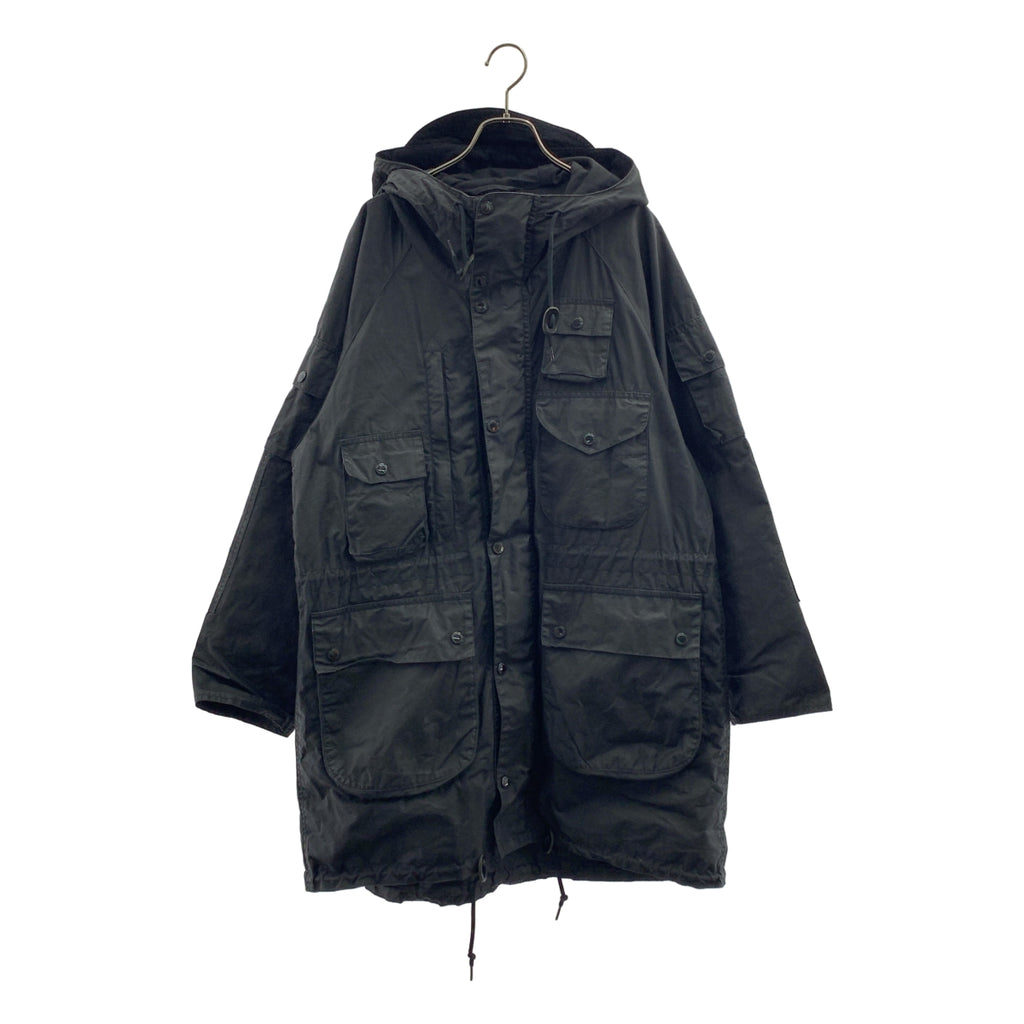Engineered Garments / 엔지니어드 가먼츠 | × Barbour / 바부아 Zip Parka / 오일 왁스 지퍼 파카 코트 | S | 남성