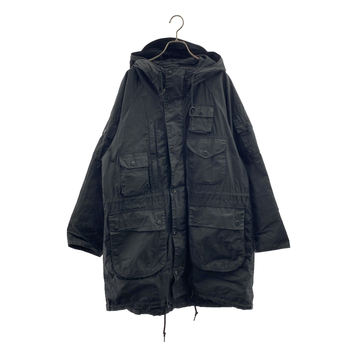 Engineered Garments / エンジニアドガーメンツ | × Barbour / バブアー Zip Parka / オイルド ワックス ジップ パーカ コート | S | メンズ